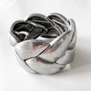 Silver Chunky Bracelet